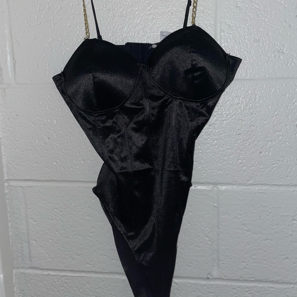 Bodysuit with open back